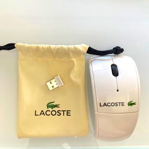 Lacoste wireless mouse - brand new!